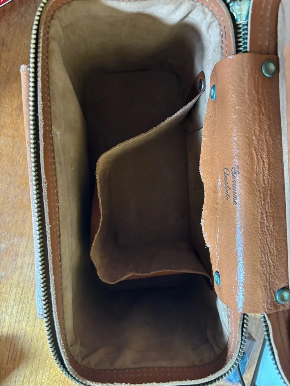 1950s camera case crossbody travel bag with original paperwork paper ephemera